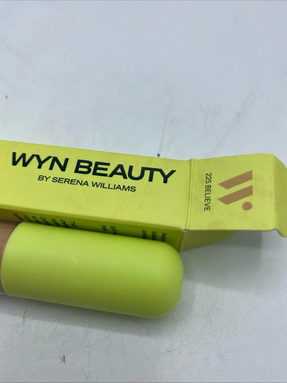 Wyn Beauty Nothing To See Soft Matte Creamy Concealer #225 Believe Serena Willia